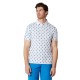 Callaway Sailboat Sunset Geo Print pánské polo - Bright White