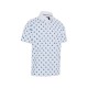 Callaway Sailboat Sunset Geo Print pánské polo - Bright White