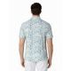 Callaway Nautical Conversational Print pánské polo - Bright White