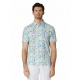 Callaway Nautical Conversational Print pánské polo - Bright White
