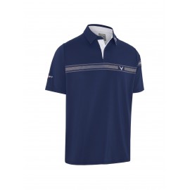 Callaway Odyssey Block pánské polo - Peacoat