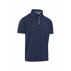 Callaway Logo Printed pánské polo - Medieval Blue