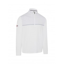 Callaway Odyssey Printed Block pánská mikina - Bright White