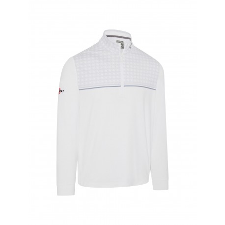 Callaway Odyssey Printed Block pánská mikina - Bright White