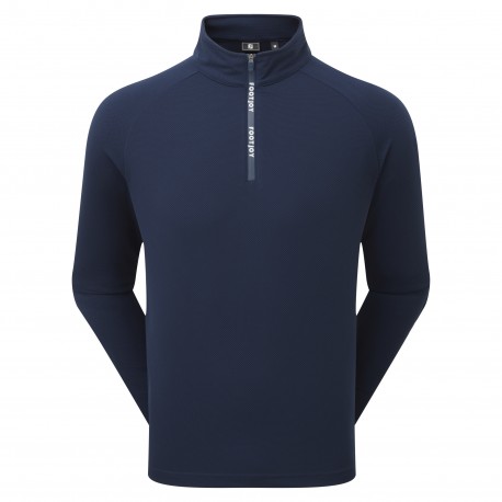 FootJoy Wordmark Chill-Out pánská mikina - Navy/White