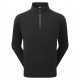 FootJoy Wordmark Chill-Out pánská mikina - Black/Charcoal