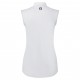 FootJoy Sleeveless Lisle dámské polo - White