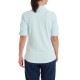 FootJoy Half Sleeve Ruched Lisle dámské polo - Glacial