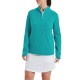 FootJoy Half-Zip Midlayer dámská mikina - Tile Blue