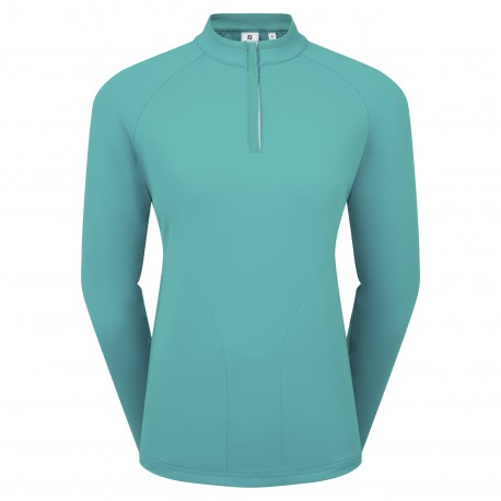 FootJoy Half-Zip Midlayer dámská mikina - Tile Blue