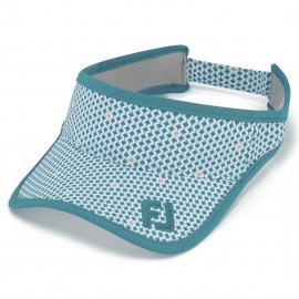 FootJoy Visor dámský kšilt - White/Tidal Blue/Desert Peach