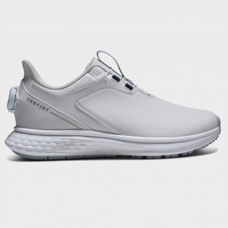 FootJoy Pulse BOA dámské golfové boty - White/White/Blue