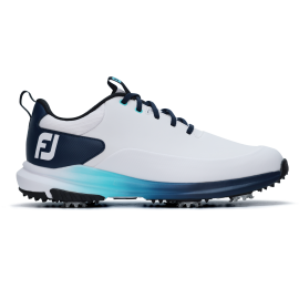 FootJoy Tour Rival pánské golfové boty - White/Navy/Blue