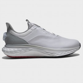 FootJoy Quantum BOA pánské golfové boty - White/White/Grey