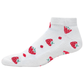 FootJoy ComfortSof Sportlet Fruit 3-pair dámské ponožky - White