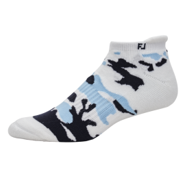 FootJoy ProDRY Roll-Tab Camo pánské ponožky - White