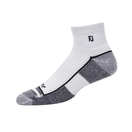 FootJoy ProDRY Quarter pánské ponožky - White