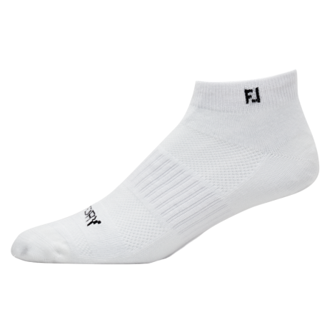 FootJoy ProDRY Lightweight Sport 3-pair pánské ponožky - White