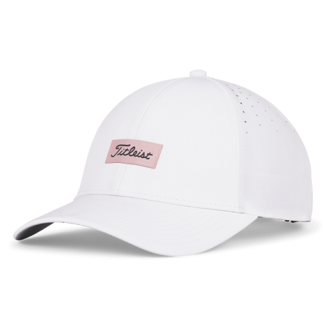 Titleist Charleston Breezer dámská golfová kšiltovka - White/Soft Pink/Charcoal