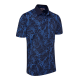 Ping Orlando pánské polo - Navy/Bright Cobalt