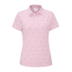 Ping Aeria dámské golfové polo - Fuchsia Foliage