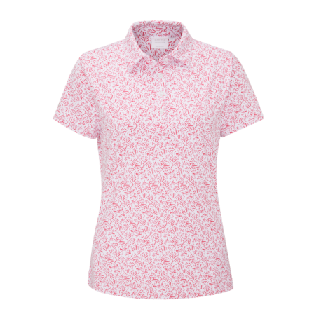 Ping Aeria dámské golfové polo - Fuchsia Foliage