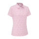 Ping Aeria dámské golfové polo - Fuchsia Foliage