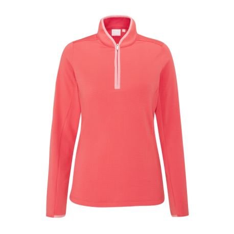 Ping Abigale Mid-Layer dámská mikina - Paradise Pink