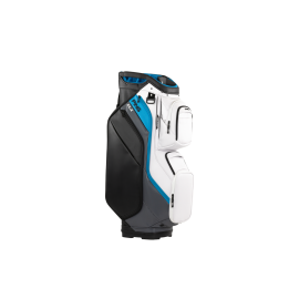 Ping DLX Cart Bag - White/Dark Grey/Blue