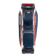 Ping Traverse Cart Bag - Navy/White/Red