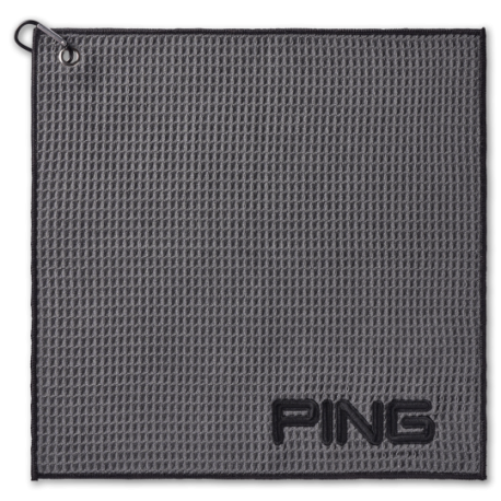 Ping Clip Towel golfový ručník - Dark Grey