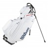Wilson Talus 5 Stand Bag - White/Red/Blue