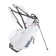 Wilson Talus 5 Stand Bag - White/Red/Blue