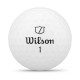 Wilson Staff Model golfové míčky bílé, 12 ks