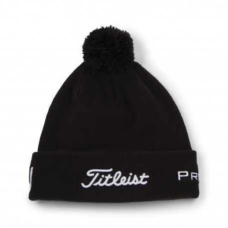 Titleist  Tour Pom Pom zimní čepice - Black/White
