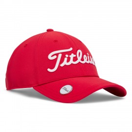 Titleist Players Ball Marker pánská kšiltovka - Red/White