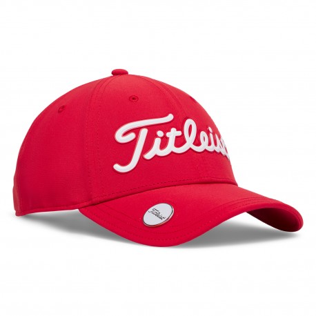Titleist Players Ball Marker pánská kšiltovka - Red/White