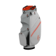 Callaway Chase 14 Cart Bag - White/Silver/Orange