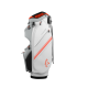 Callaway Chase 14 Cart Bag - White/Silver/Orange