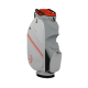 Callaway Chase 14 Cart Bag - White/Silver/Orange