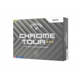 Callaway Chrome Tour Triple Diamond golfové míčky bílé, 12 ks