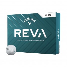 Callaway Reva Pearl golfové míčky bílé, 12 ks