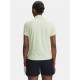 Under Armour Printed Palm Geo dámské polo - Fade Green/ White