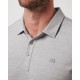 TravisMathew The Heater pánské polo - Heather Microchip