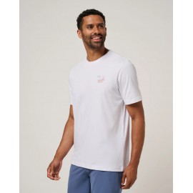 TravisMathew Founding Member Tee pánské volnočasové tričko - White