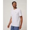 TravisMathew Founding Member Tee pánské volnočasové tričko - White
