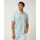 TravisMathew Featherweight Back Nine pánské polo - Sky Light