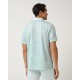 TravisMathew Featherweight Back Nine pánské polo - Sky Light