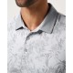 TravisMathew Featherweight Season pánské polo - Heather Light Grey