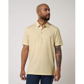 TravisMathew Featherweight Views pánské polo - Pear Sorbet
